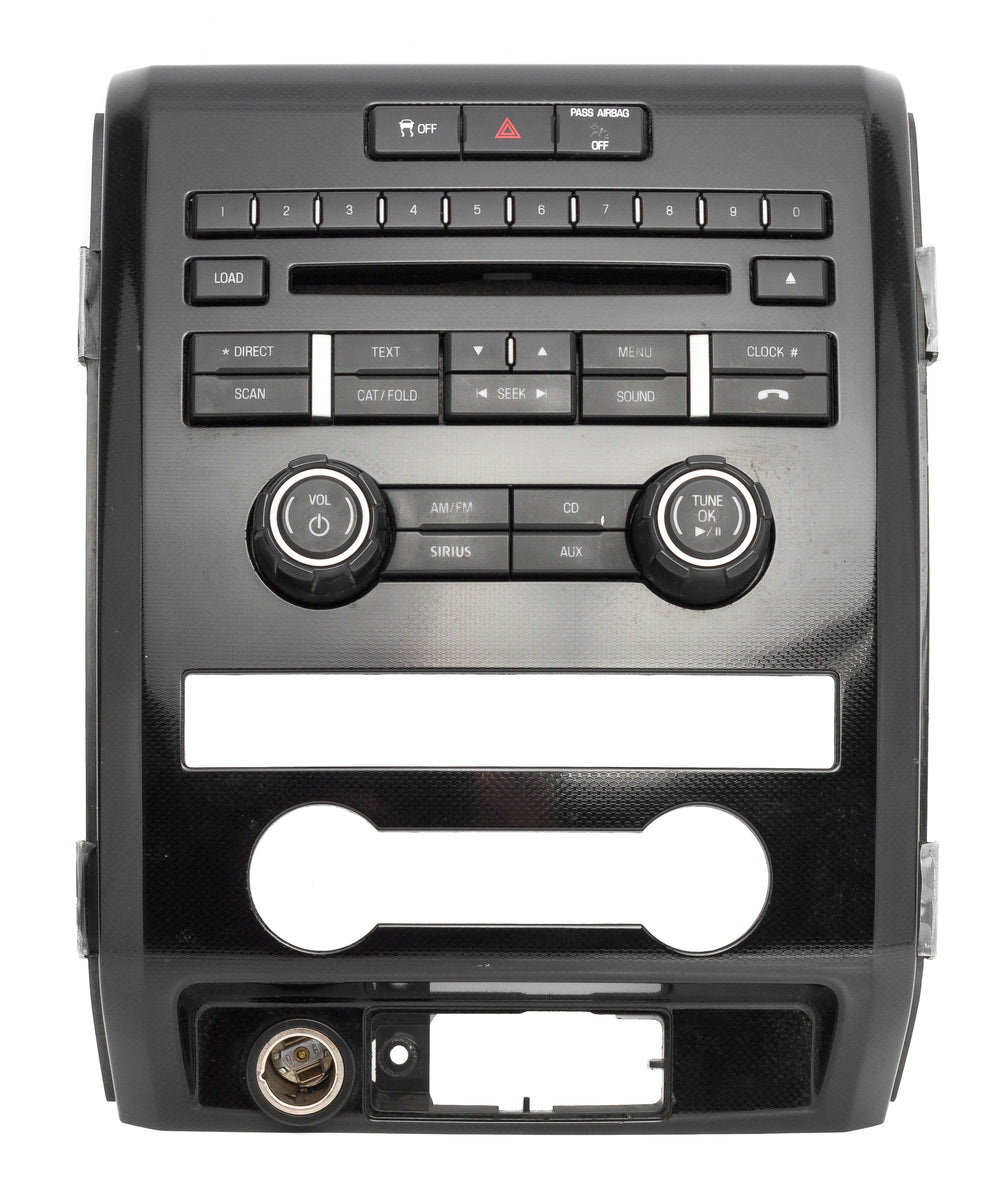 Fo543U) 2011 - 2013 Ford Fiesta OEM Radio Control Panel BEZEL ONLY