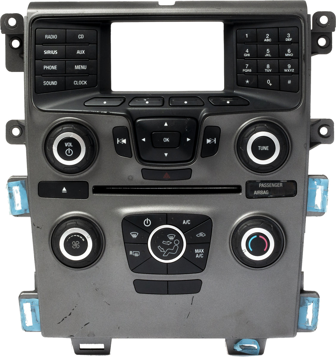 2013-ford-edge-radio-temperature-control-panel-part-number-dt4t-18a802