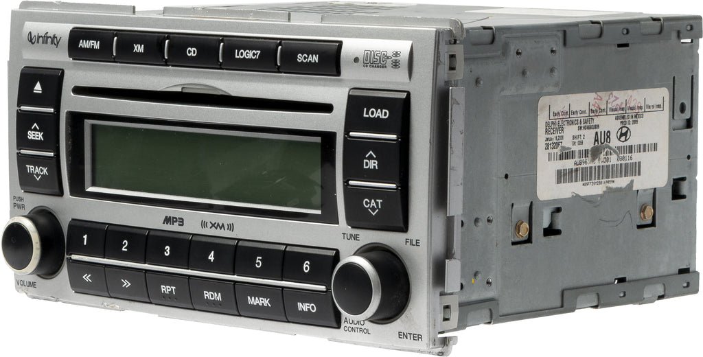 2007 2008 Hyundai Santa Fe OEM AM FM Radio MP3 Stereo CD Player