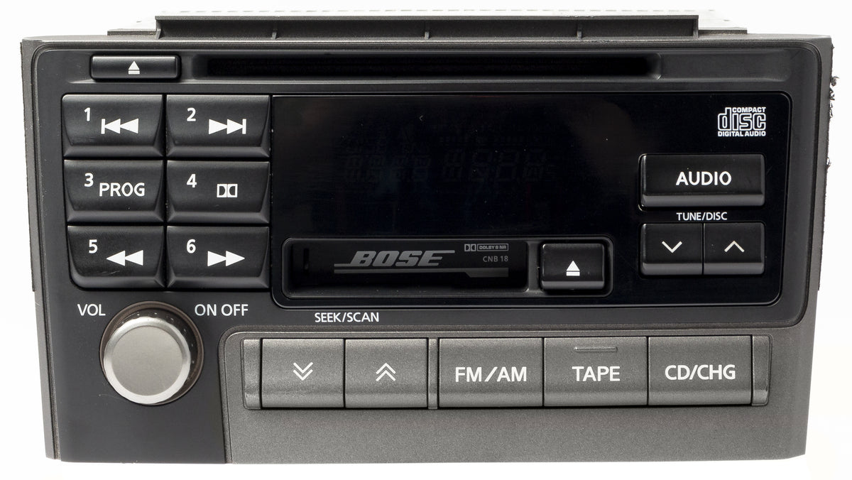 2000 Nissan Maxima AM FM Radio CD Player Cassette Model Number 28188-2 ...