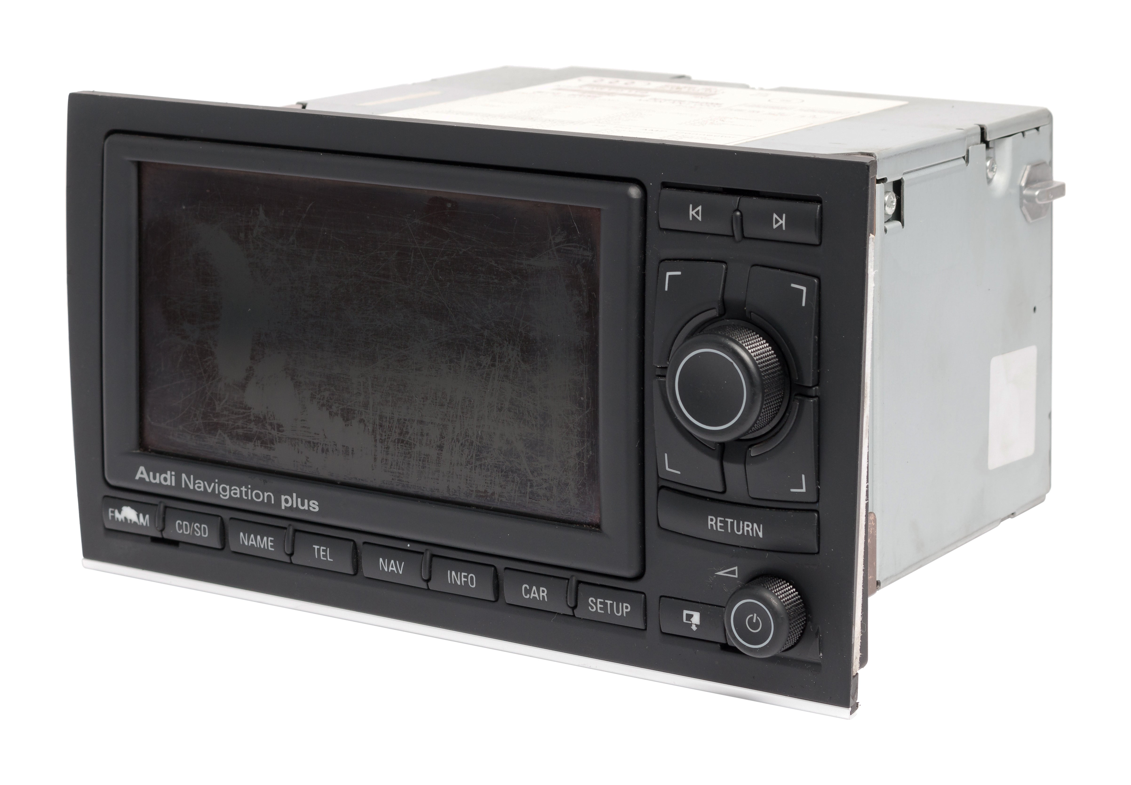 1factoryradio CD AMFM Screen A4 Display – w Navigation Player Radio Audi S4 2006-2009