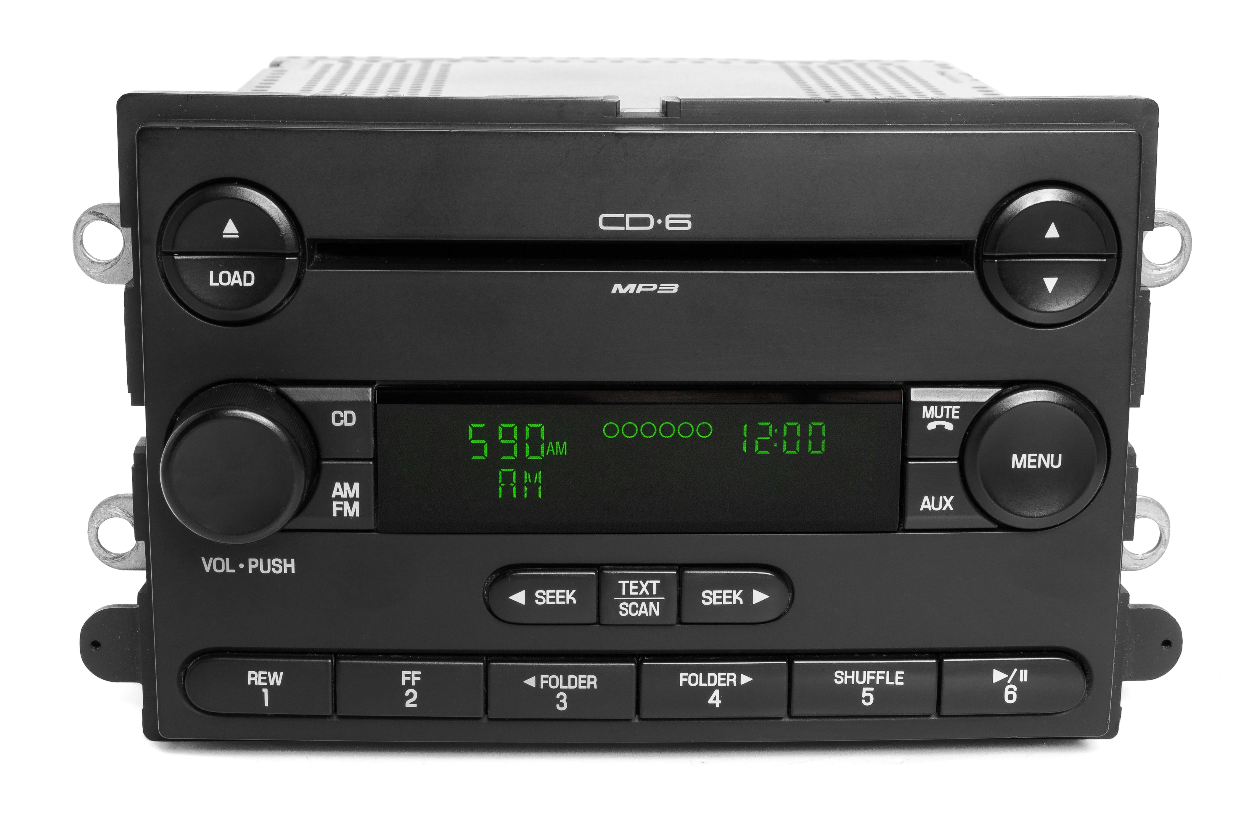 Ford Expedition 2007 Radio AM FM 6 Disc CD Mp3 Player w Subwoofer