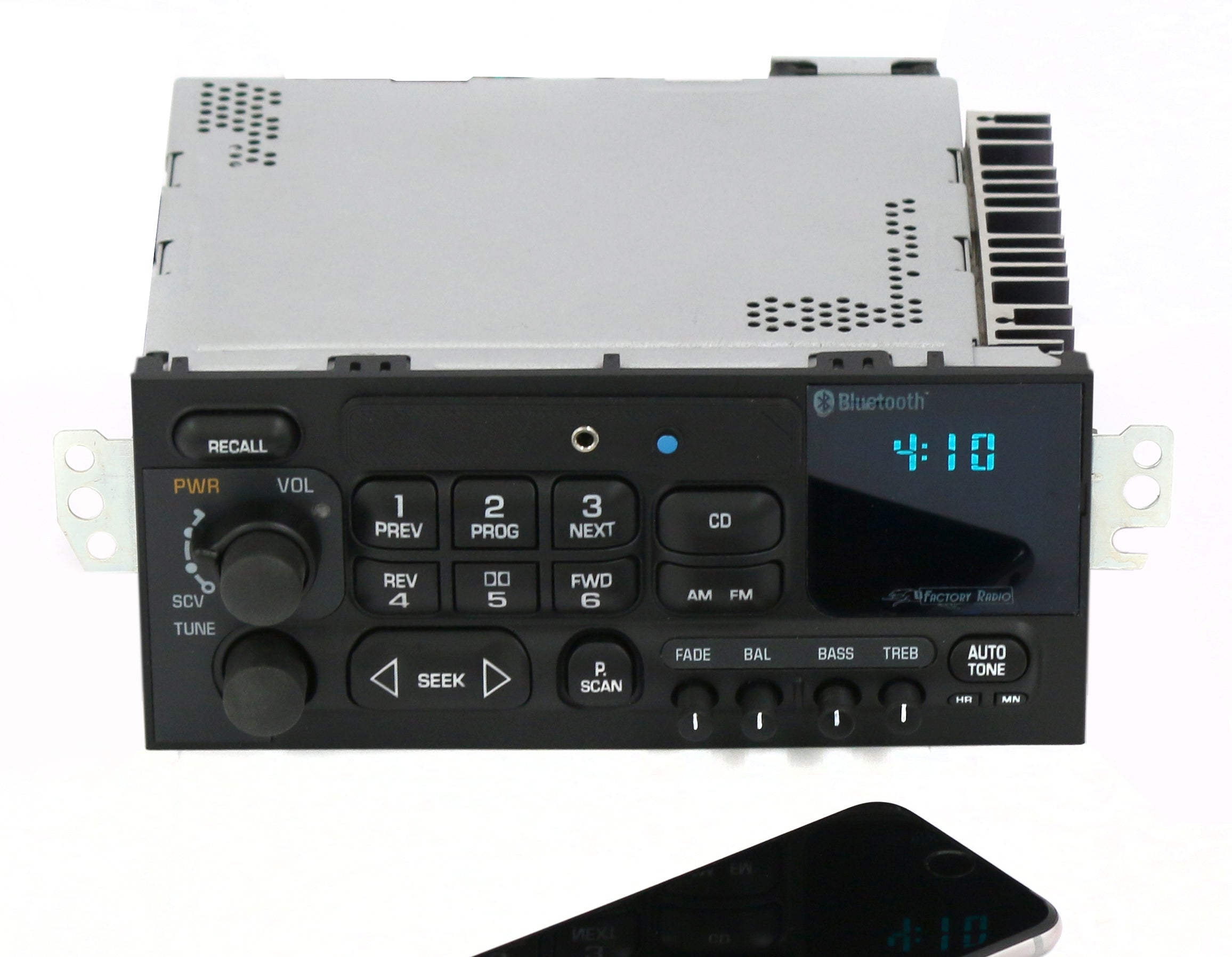1995-05 Chevrolet GMC S10 Car AM FM CD Controls Radio w Aux Input  Bl –  1factoryradio
