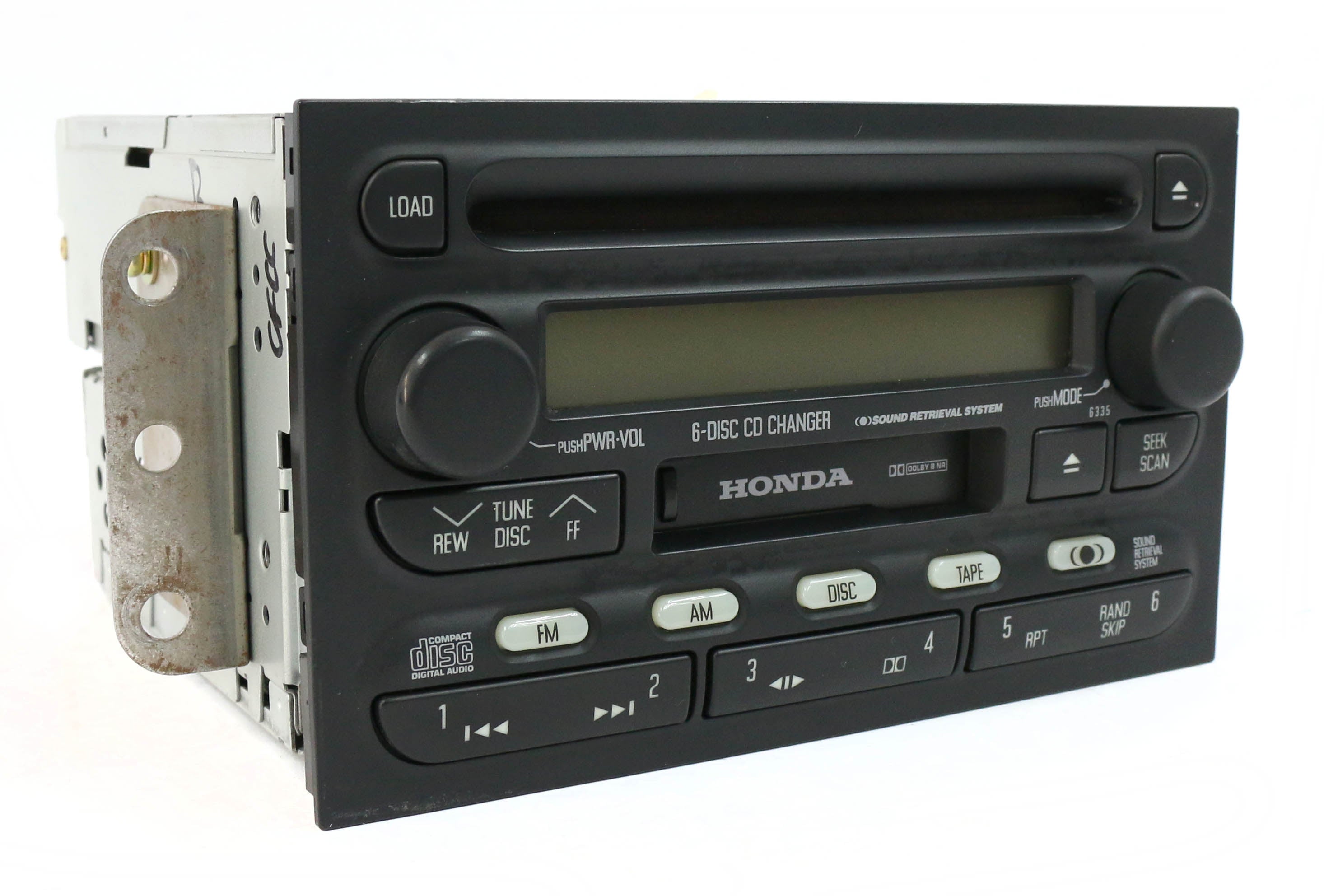 Honda 2001-2002 Passport AM FM Radio mp3 6 Disc CD Cassette 8972513361 –  1factoryradio