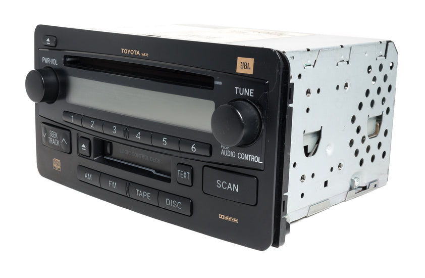 2002-2004 Toyota Sequoia Am Fm Radio Cassette Cd Player 86120-0c110 Fa 