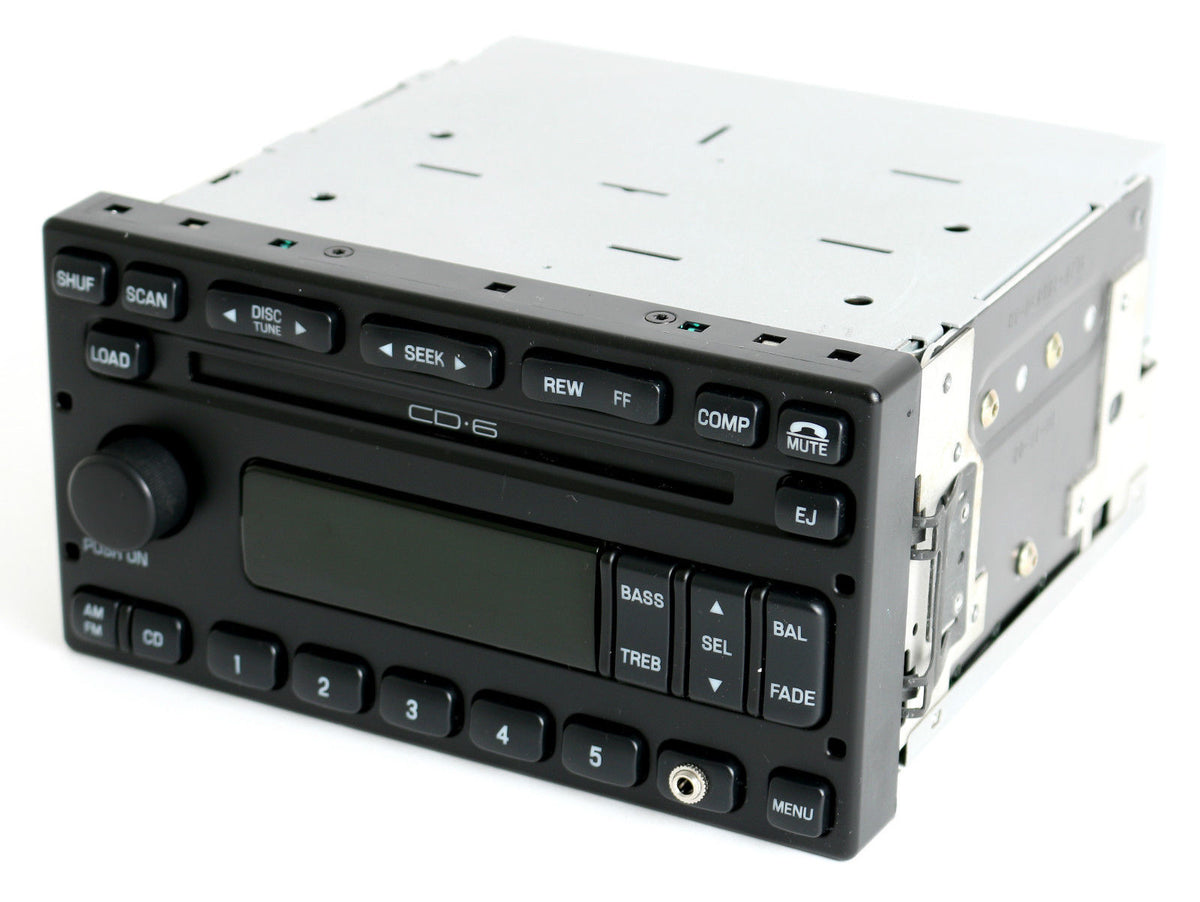 Ford Explorer 2001-02 Audiophile Radio AMFM 6 Disc CD w Aux Input YL2F ...