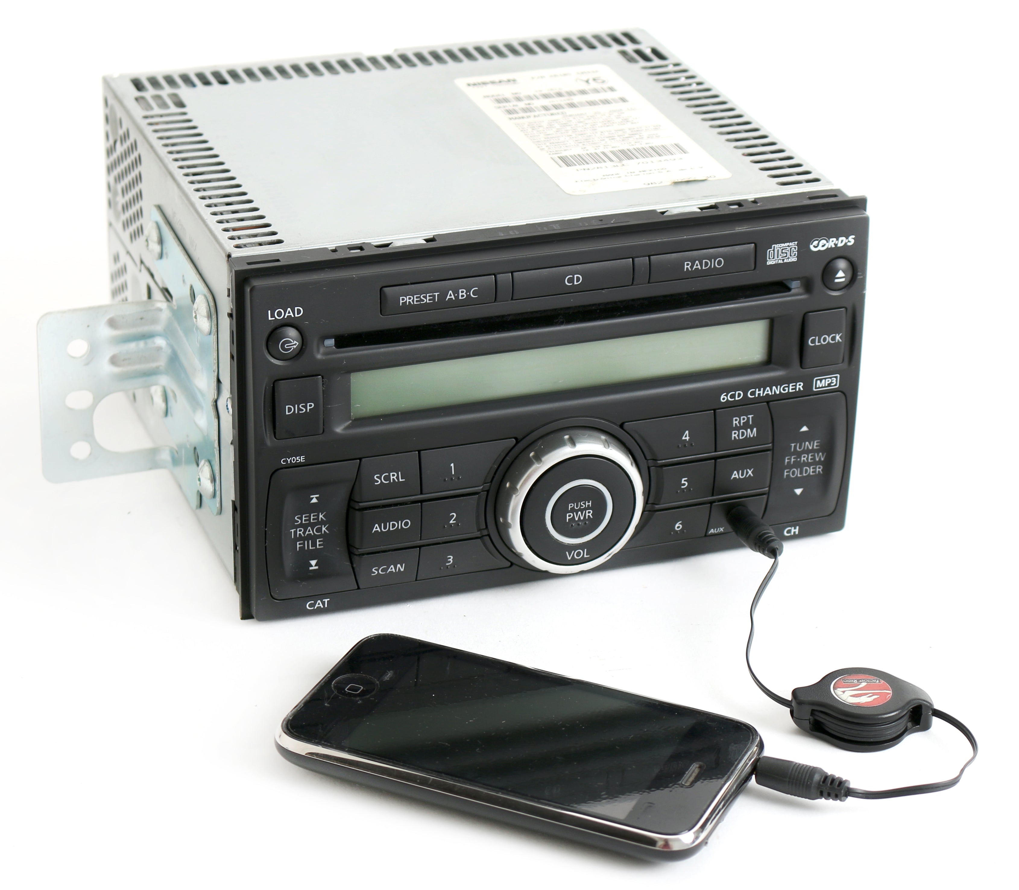 6 3/4  Kurz Schwarz Antenne Radio Am/Fm für Nissan Versa 2007-2023  Brandneu